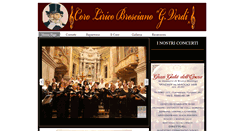 Desktop Screenshot of coroliricoverdi.it